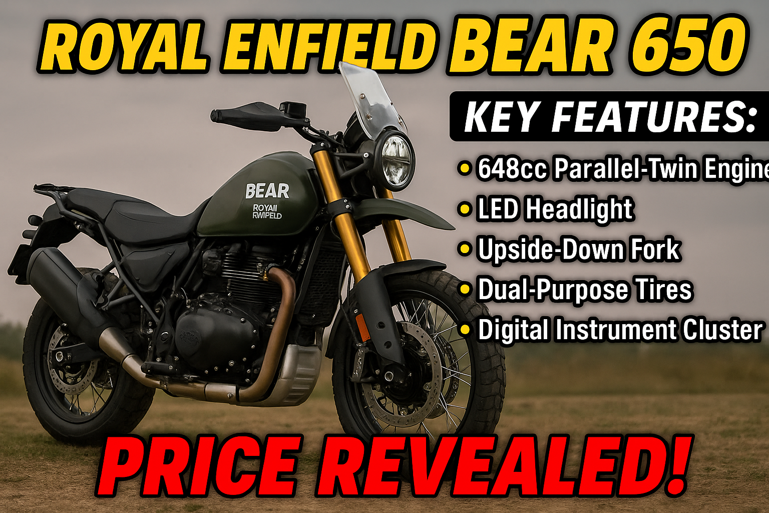 Royal Enfield Bear 650